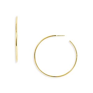 Aqua Hoop Earrings in 18K Gold Plated - 100% Exclusive- 4483858