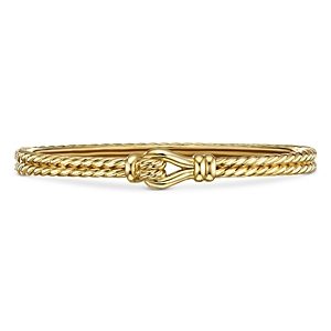 David Yurman Thoroughbred Loop Bracelet in 18K Yellow Gold- 4360707