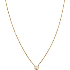 Bloomingdale's Diamond Solitaire Necklace in 14K Yellow Gold, 0.15 ct. t.w. - 100% Exclusive- 4508032