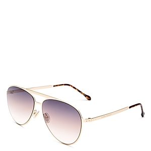 Isabel Marant Brow Bar Aviator Sunglasses, 62mm- 4526380