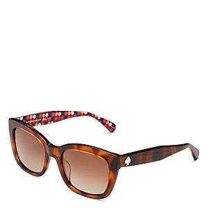 kate spade new york Tammy Polarized Square Sunglasses, 53mm- 4519447