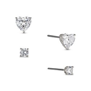 Nadri Heart Earrings Set, Set of 2- 4507021
