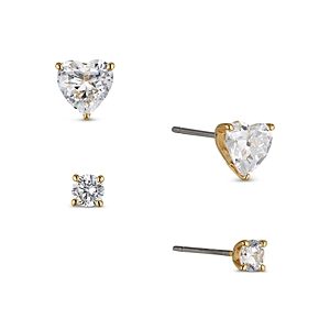 Nadri Heart Earrings Set, Set of 2- 4507021
