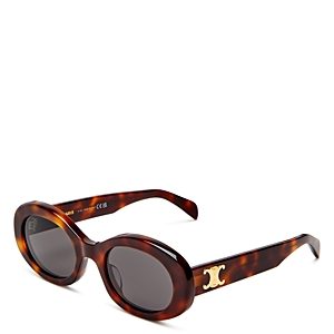 Celine Triomphe Oval Sunglasses, 52mm- 3953014