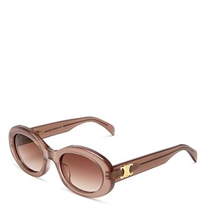 Celine Triomphe Oval Sunglasses, 52mm- 3953014