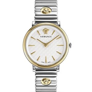 Versace V Circle Logomania Watch, 38mm- 4542551