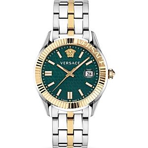 Versace Greca Time Watch, 41mm- 4528831