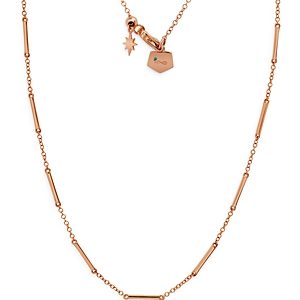 Graziela 14K Rose Gold Bar Link Chain Necklace, 20- 4552714