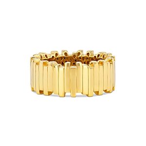 Suzanne Kalan 18K Yellow Gold Golden Age Wide Polished Bar Band- 4538334