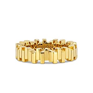 Suzanne Kalan 18K Yellow Gold Golden Age Polished Bar Band- 4538333