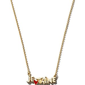 Aqua x Kerri Rosenthal Je T'aime Pendant Necklace, 16-18 - 100% Exclusive- 4514577