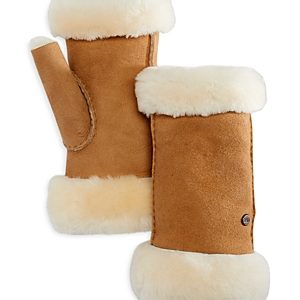 Ugg Shearling Fingerless Gloves- 4480229