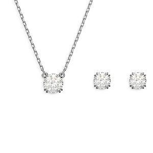 Swarovski Constella Necklace & Stud Earrings Set- 4537309