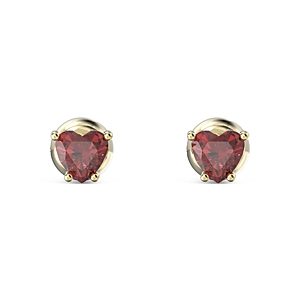 Swarovski Stilla Heart Crystal Stud Earrings- 4537313