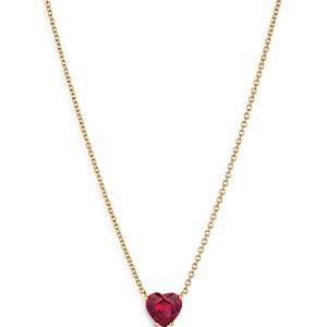Nadri Modern Love Large Heart Necklace, 16-18- 4546258