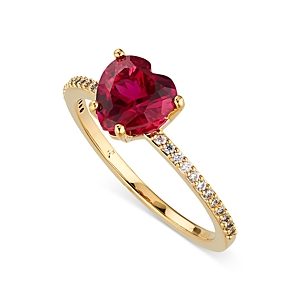 Nadri Modern Love Heart Ring- 4546267
