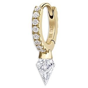 Maria Tash Silhouette Diamond Short Spike Eternity Hoop Earring, 0.24 ct. t.w.- 4532447