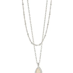 Sterling Forever Calla Layered Necklace, 18-20- 4600590