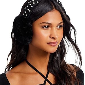 Surell Rex Embellished Faux Fur Earmuffs- 4491843