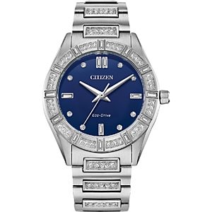 Citizen Eco-Drive Crystal Watch, 34mm- 4601069