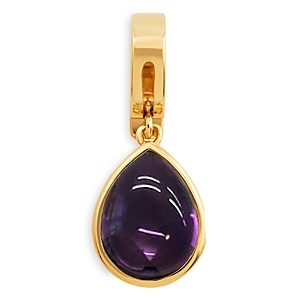 Marina B 18K Yellow Gold Trisolina Amethyst Pear Pendant- 4590422