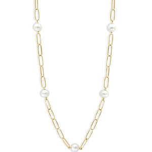 Bloomingdale's 14K Yellow Gold & Cultured Freshwater Pearl Necklace, 16 - 100% Exclusive- 4599873