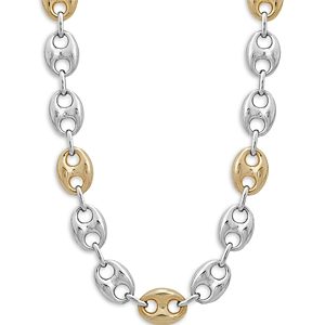Alberto Amati Mariner Link 14K Yellow Gold & Sterling Silver Necklace, 36- 4485276