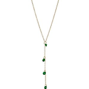 Argento Vivo Floating Cubic Zirconia Y-Neck Necklace- 4574599
