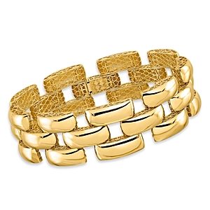Bloomingdale's High Polished Fancy Pantera Bracelet in 14K Yellow Gold - 100% Exclusive- 4614259