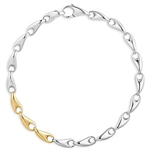 Georg Jensen Reflect Two-Tone Slim Bracelet- 4438928