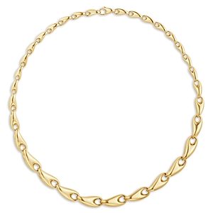 Georg Jensen 18K Yellow Gold Reflect Large Link Necklace, 17.91- 4438932