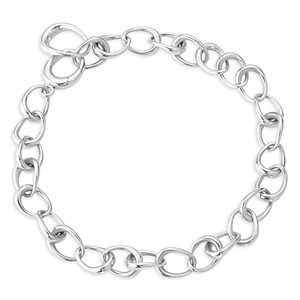 Georg Jensen Sterling Silver Offspring Chain Link Bracelet- 4598365