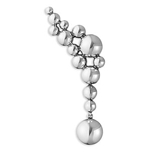 Georg Jensen Sterling Silver Moonlight Grapes Ear Climber, Right Orientation- 4598349