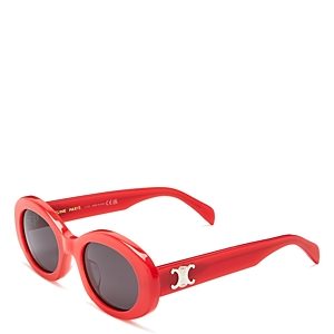 Celine Triomphe Oval Sunglasses, 52mm- 3953014
