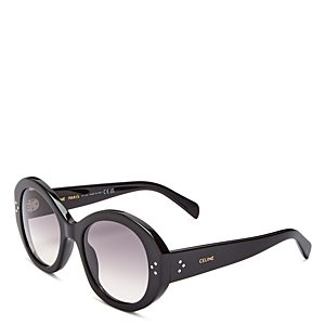Celine Bold 3 Dots Round Sunglasses, 53mm- 4569269