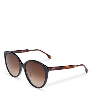 Fendi Fendi Fine Round Sunglasses, 59mm- 4569375