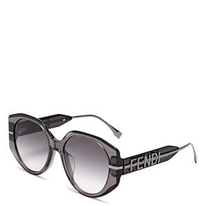 Fendi Fendigraphy Oval Sunglasses, 54mm- 4569384