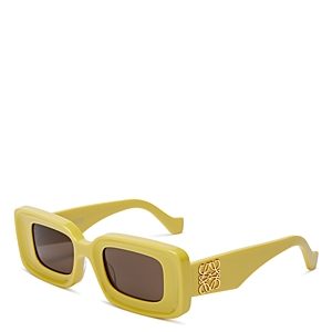 Loewe Chunky Anagram Rectangular Sunglasses, 46mm- 4569425