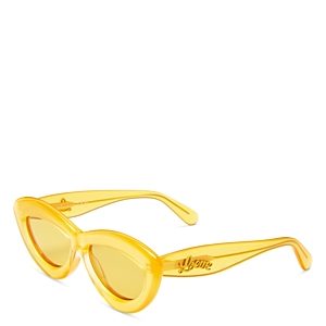 Loewe Curvy Cat Eye Sunglasses, 54mm- 4569419