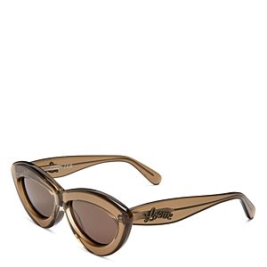 Loewe Curvy Cat Eye Sunglasses, 54mm- 4569419