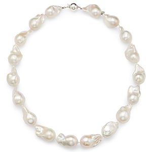 Bloomingdale's Cultured Freshwater Pearl Collar Necklace in 14K White Gold, 18.5 - 100% Exclusive- 4599872
