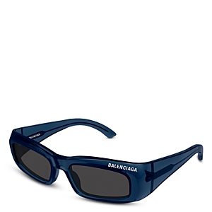 Balenciaga Kering Classic Rectangular Sunglasses, 57mm- 4565527