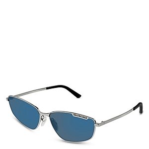 Balenciaga Kering Plate Directional Sunglasses, 60mm- 4565530