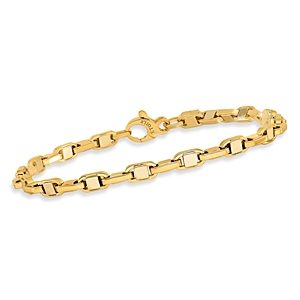 Bloomingdale's Men's Fancy Link Chain Statement Bracelet in 14K Yellow Gold - 100% Exclusive- 4614251