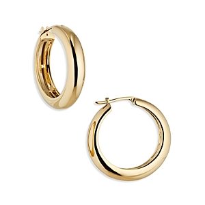 Nadri Brunch Medium Bold Hoop Earrings- 4660917