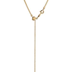 Nadri Brunch Chain Adjustable Choker Necklace in 18K Gold Plated, 13-16- 4660914