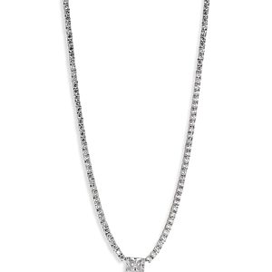 Nadri Tennis Emerald Cut Necklace, 18- 4660881