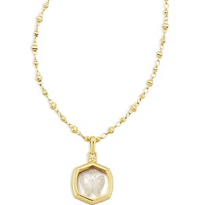 Kendra Scott Davie Intaglio Butterfly Pendant Necklace, 7-28- 4623908