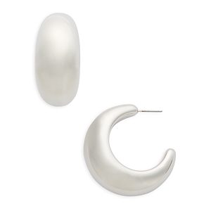 Aqua Puffed Hoop Earrings - 100% Exclusive- 4664810