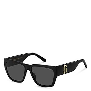 Marc Jacobs Marc Rectangular Sunglasses, 57mm- 4674513